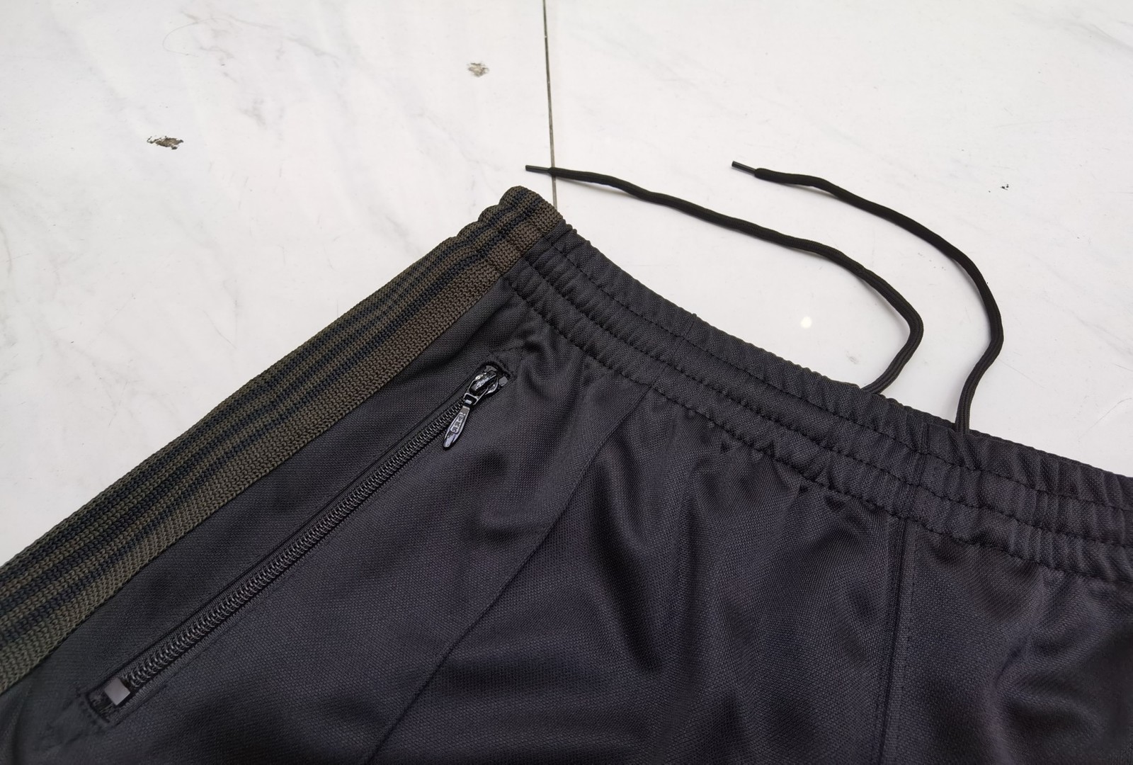 Mens Pants Similar All Black Needles Pants Men Women 1 1 High Quality Embroidered Butterfly Needles Track Pants Straight AWGE Trousers 230321