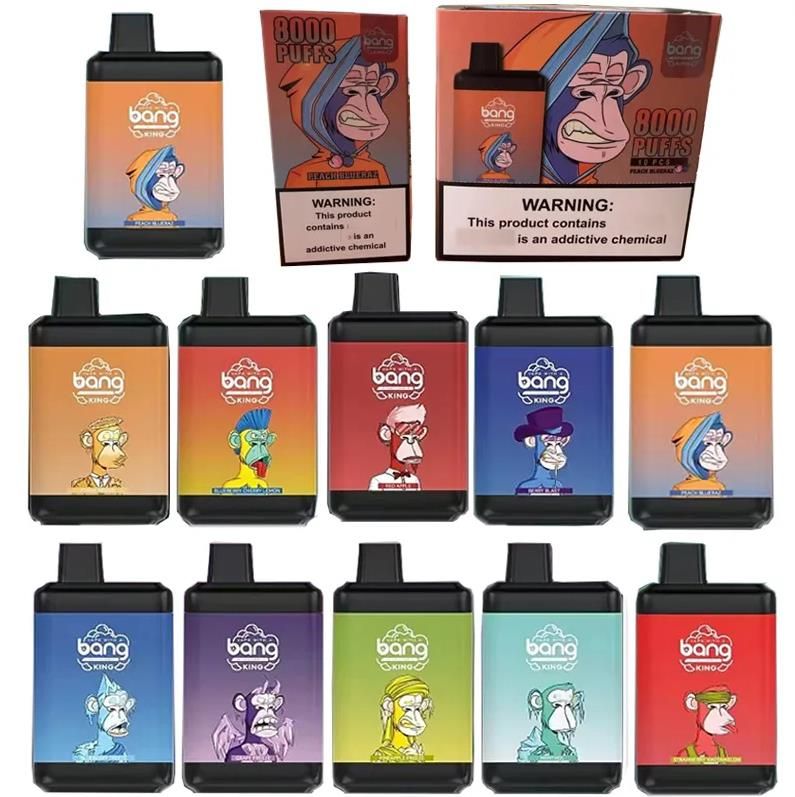 original Bang 8000 Disposable E cigarette Device Kit 8000 Puffs 650mAh Rechargeable Battery bulk ecig wholesale vapes pen electronic cigarette
original Bang 8000 Disposable E cigarette Device Kit 8000 Puffs 650mAh Rechargeable Battery bulk ecig wholesale vapes pen electronic cigarette