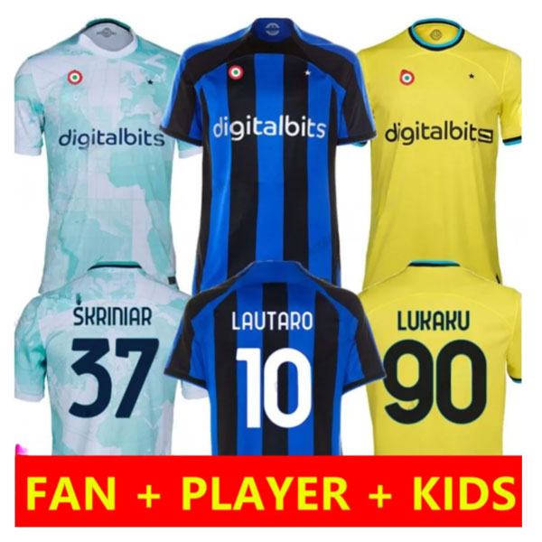 22 23Inter soccer jerseys t shirt Maglia Milano LUKAKU LAUTARO SKRINIAR BARELLA football shirts kids kit player version BASTONI GOSENS DZEKO BROZOVIC DE VRIJ jersey, 22-23 home+seriea patches
22 23Inter soccer jerseys t shirt Maglia Milano LUKAKU LAUTARO SKRINIAR BARELLA football shirts kids kit player version BASTONI GOSENS DZEKO BROZOVIC DE VRIJ jersey, 22-23 home+seriea patches
