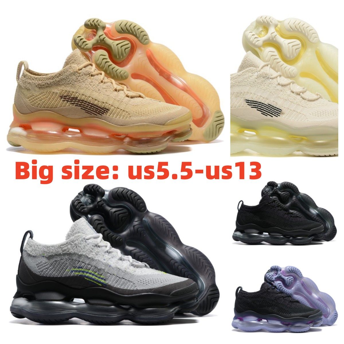 2023 Scorpion Triple Black Wolf Grey Running Shoes Sneakers Trainer The air cushion Jogging Walking shoes 36-47
2023 Scorpion Triple Black Wolf Grey Running Shoes Sneakers Trainer The air cushion Jogging Walking shoes 36-47
