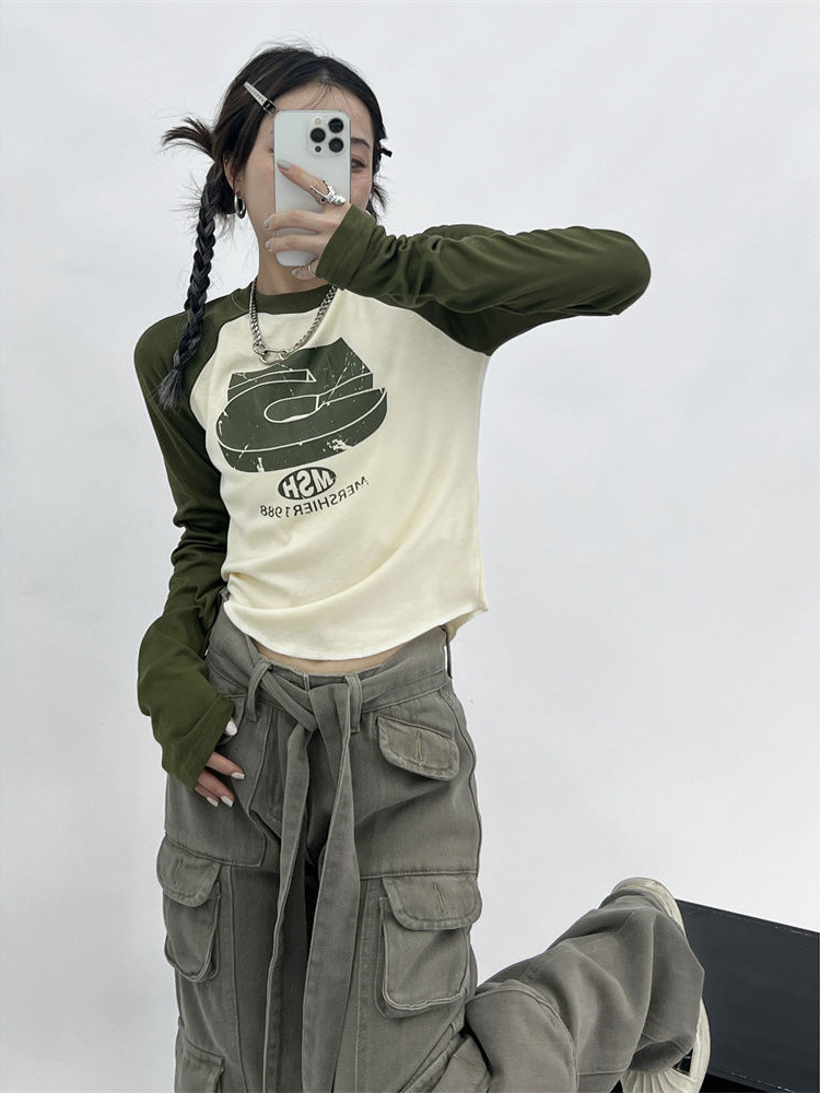 Women s T Shirt HOUZHOU Vintage Y2K Patchwork Green Tshirt Hippie Streetwear Long Sleeve T Shirts Female Kpop Retro Autumn Crop Tops 230321, Junlv
Women s T Shirt HOUZHOU Vintage Y2K Patchwork Green Tshirt Hippie Streetwear Long Sleeve T Shirts Female Kpop Retro Autumn Crop Tops 230321, Junlv