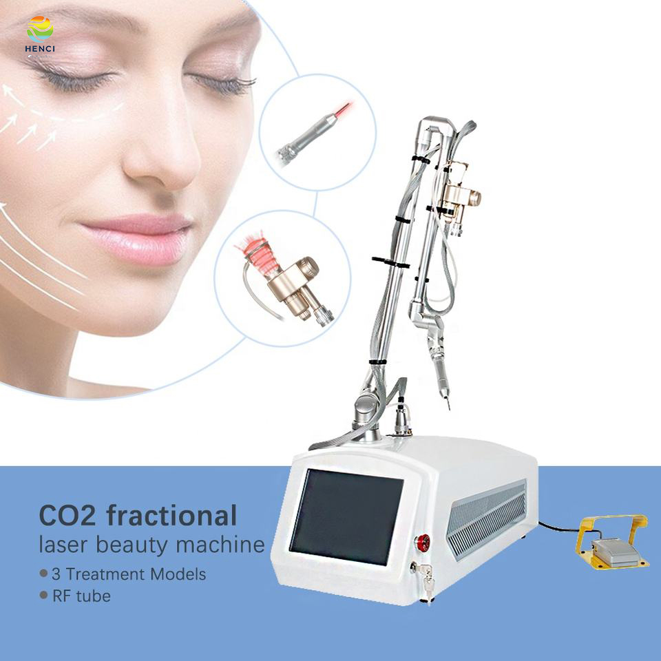 60w portable fractional co2 laser rf tube co2 fractional laser machine portable skin care beauty salon equipment