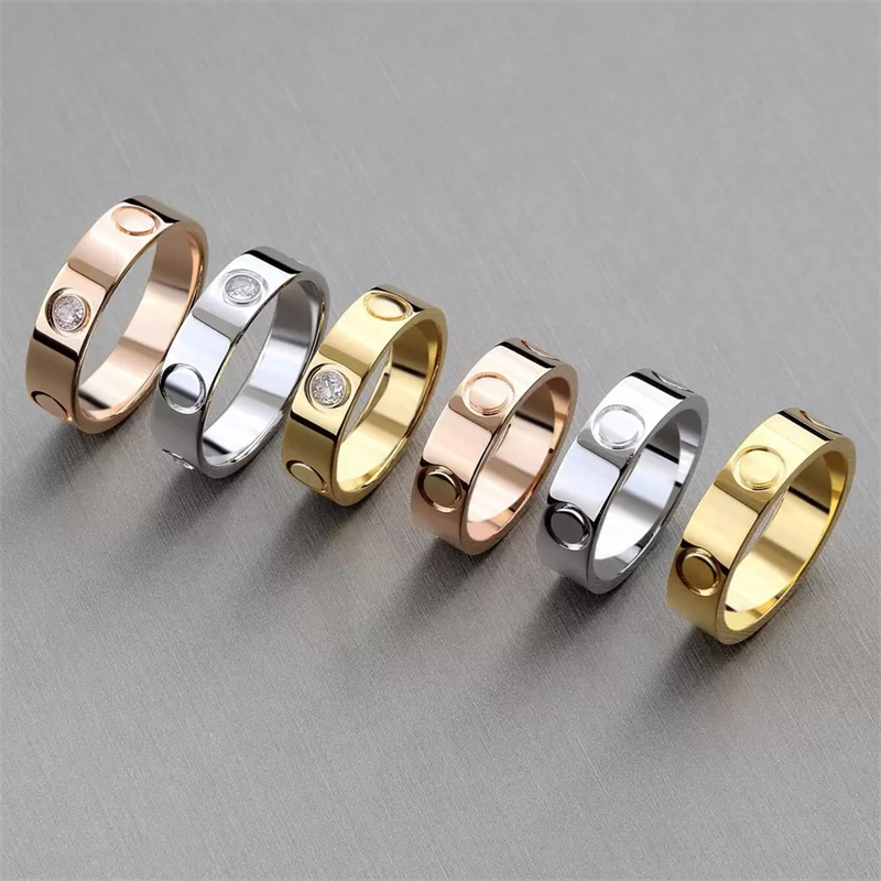 Carti love matching rings for couple engagement with diamond 4mm 5mm 6mm titanium steel silver rose gold vintage luxury jewelry for lovers wedding anniversary gift
Carti love matching rings for couple engagement with diamond 4mm 5mm 6mm titanium steel silver rose gold vintage luxury jewelry for lovers wedding anniversary gift