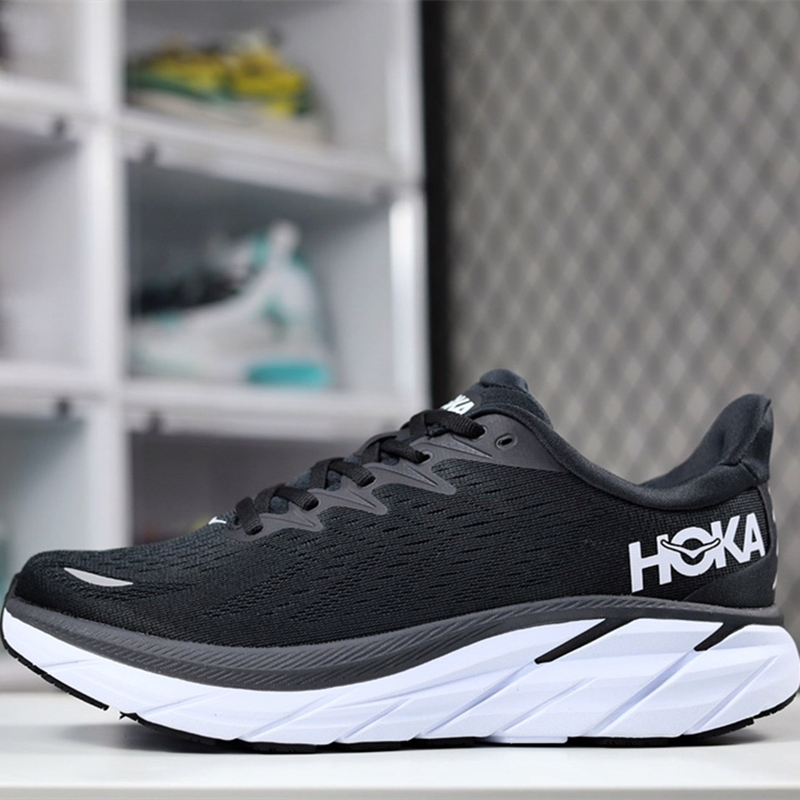 HOKA ONE ONE Running Shoes For Men Women Hokas Bondi 8 Summer Outdoor Sports Trainers Runner Lace-up Tripler Black White Mesh Breathable Luxury Designer Sneakers, Color 12
HOKA ONE ONE Running Shoes For Men Women Hokas Bondi 8 Summer Outdoor Sports Trainers Runner Lace-up Tripler Black White Mesh Breathable Luxury Designer Sneakers, Color 12
