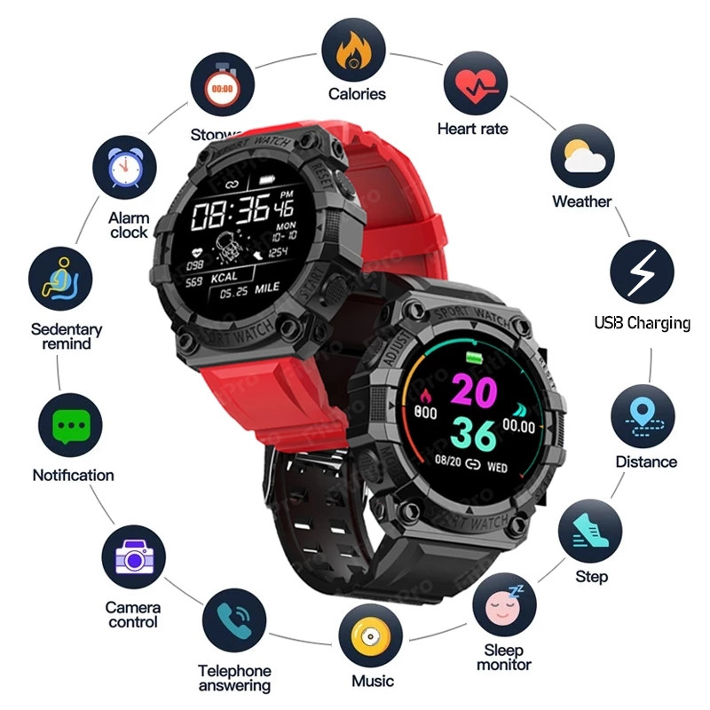 For Xiaomi Huawei Smart Watch Men Women Blood Pressure Waterproof Smartwatch Women Heart Rate Monitor FitPro Tracker Watch Sport
For Xiaomi Huawei Smart Watch Men Women Blood Pressure Waterproof Smartwatch Women Heart Rate Monitor FitPro Tracker Watch Sport