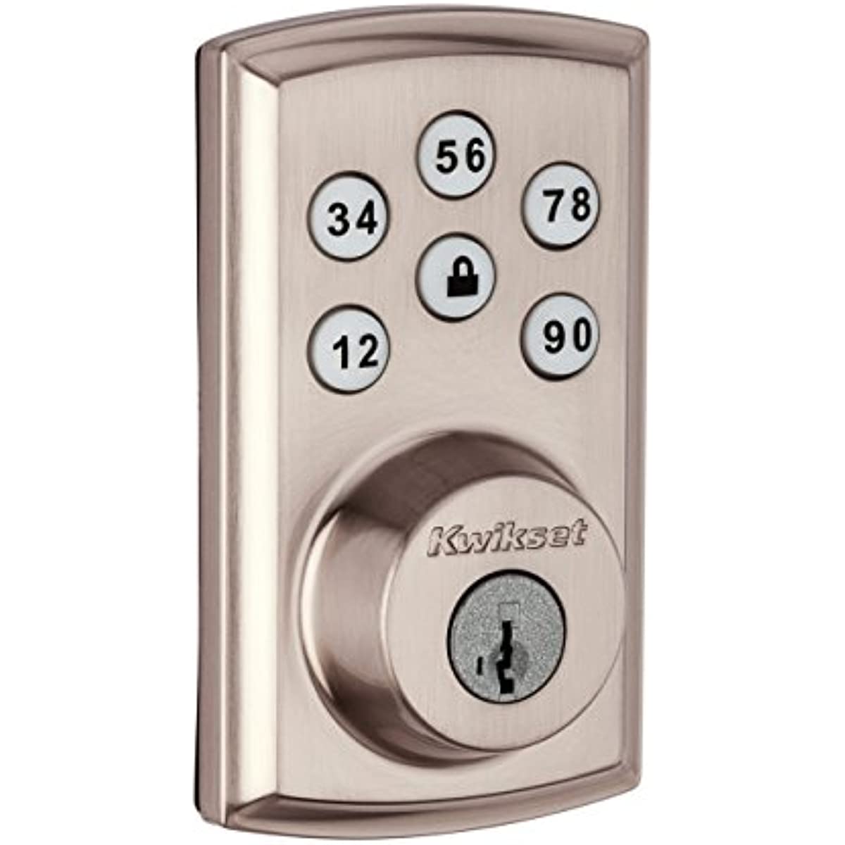 SmartCode 888 Smart Lock Touchpad Electronic Deadbolt Door Lock with Z-Wave Plus Featuring SmartKey Security in Satin Nickel
SmartCode 888 Smart Lock Touchpad Electronic Deadbolt Door Lock with Z-Wave Plus Featuring SmartKey Security in Satin Nickel
