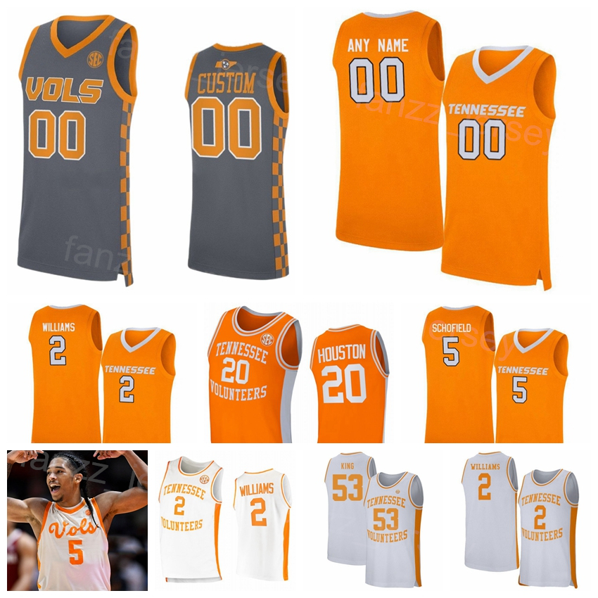 College Basketball 1 Josh Richardson Jersey Tennessee Volunteers 5 Admiral Schofield 5 Chris Lofton 53 Bernard King 20 Allan Houston 2 Grant Williams Sport NCAA, White
College Basketball 1 Josh Richardson Jersey Tennessee Volunteers 5 Admiral Schofield 5 Chris Lofton 53 Bernard King 20 Allan Houston 2 Grant Williams Sport NCAA, White