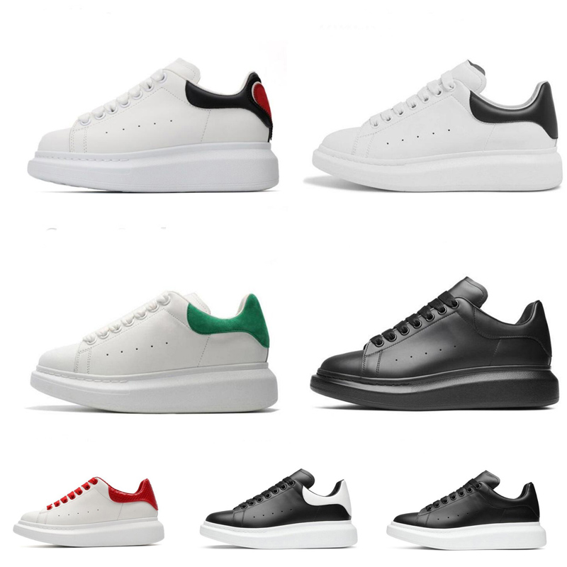 Designers Oversized Casual Sports Shoes Trainer Men Women Triple White Black Leather Suede Velvet Espadrilles Increased AlexANders Mc QuEEns McquEEns Sneakers, 16
Designers Oversized Casual Sports Shoes Trainer Men Women Triple White Black Leather Suede Velvet Espadrilles Increased AlexANders Mc QuEEns McquEEns Sneakers, 16