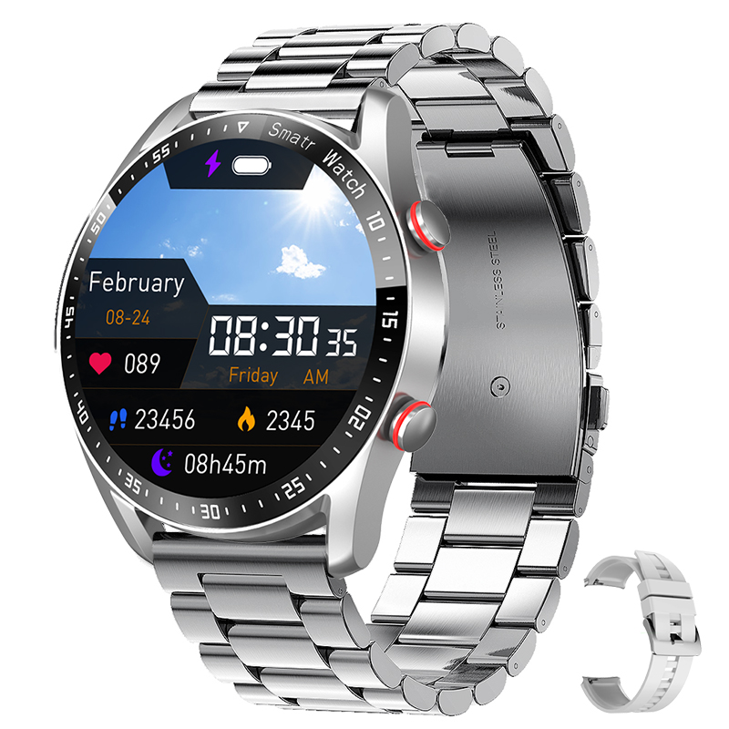ECG PPG Smartwatch 2022 Smart Watch Men Bluetooth Call Outdoor Music Play IP67 Waterproof Connected Watch Men for huawei Android