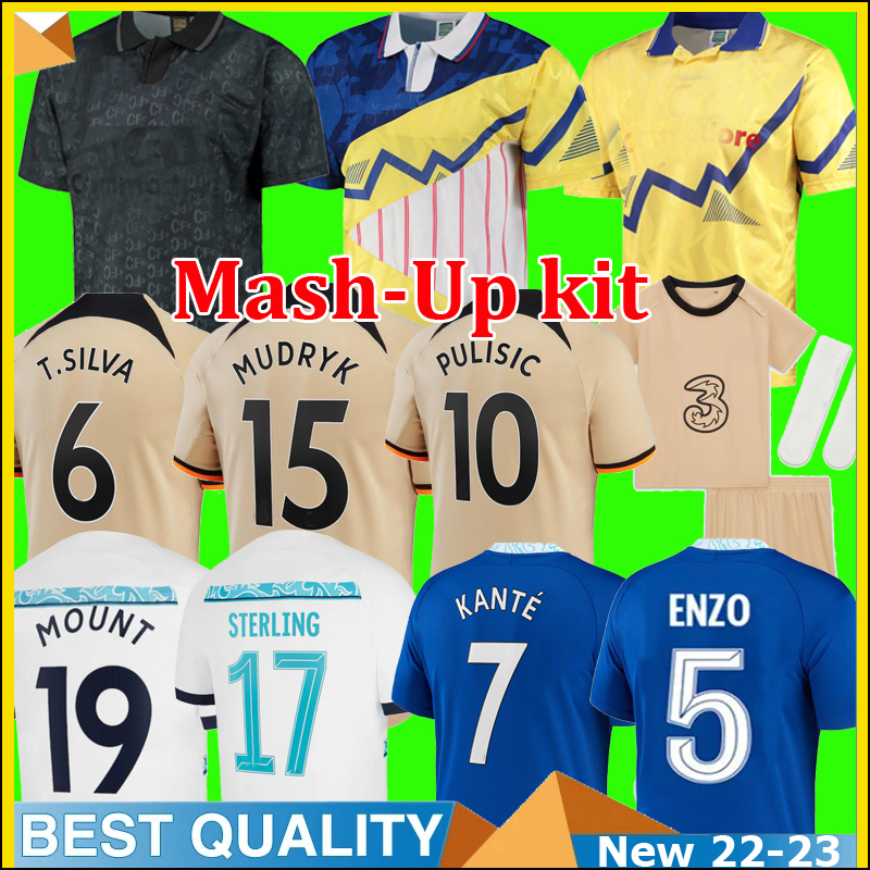 22 23 Enzo Mash Up Soccer Jerseys STERLING MOUNT Joao Felix HAVERTZ CHILWELL JAMES ZIYECH 2022 PULISIC Football Shirt KANTE Men Kids set Kits Camiseta Maillot, Home
22 23 Enzo Mash Up Soccer Jerseys STERLING MOUNT Joao Felix HAVERTZ CHILWELL JAMES ZIYECH 2022 PULISIC Football Shirt KANTE Men Kids set Kits Camiseta Maillot, Home
