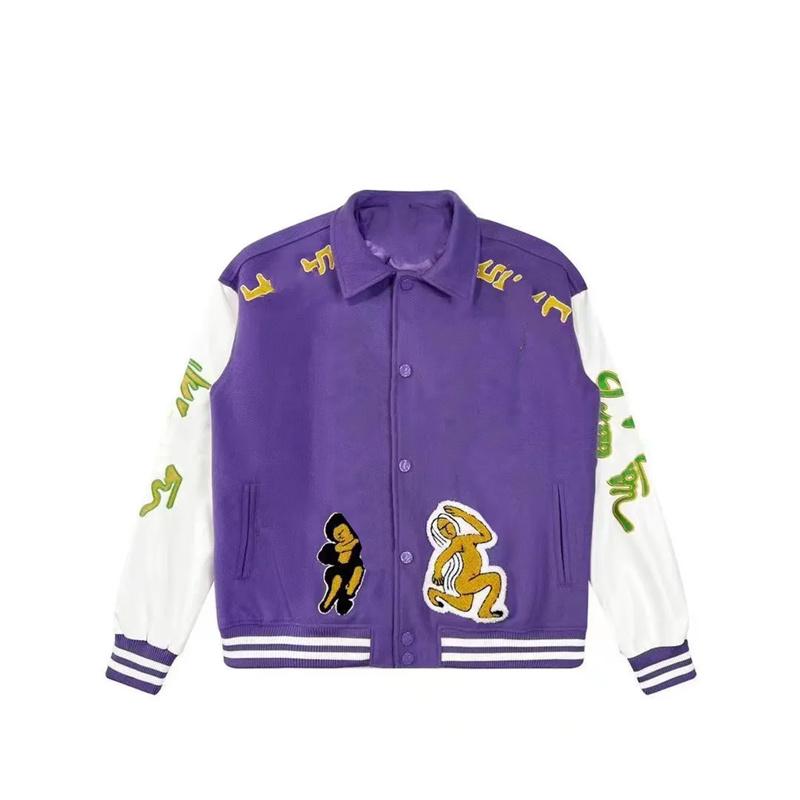 Mens jackets Baseball varsity jacket letter stitching embroidery autumn and winter men loose causal outwear coats
Mens jackets Baseball varsity jacket letter stitching embroidery autumn and winter men loose causal outwear coats