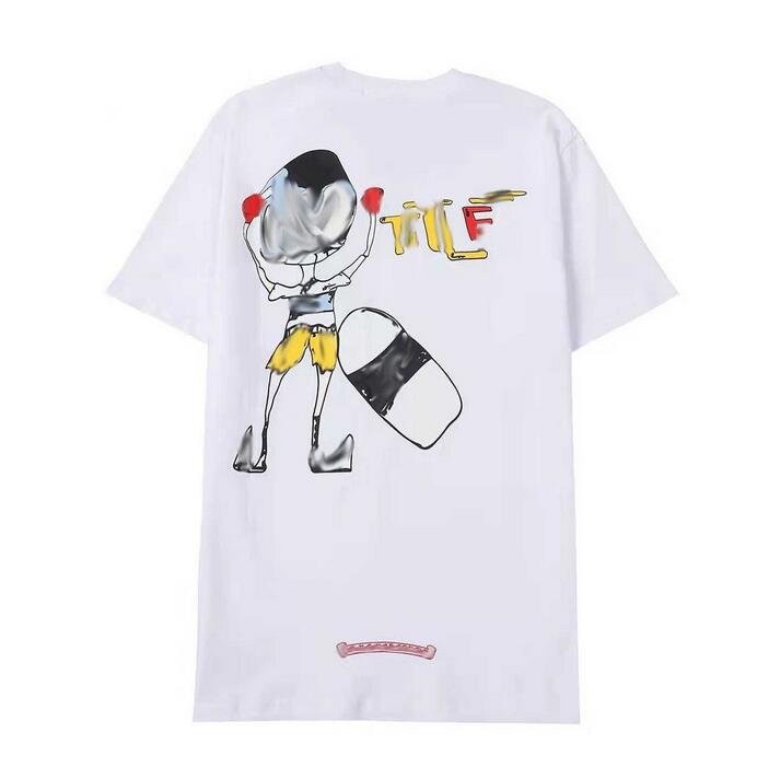 NEW Fashion Mens Classic t Shirts Brand Top T-shirts Ch White Short Sweater Casual Embossed Letter Horseshoe Sanskrit Cross Pattern Designers Tees Pink Tshirtsxkou, Q1111
NEW Fashion Mens Classic t Shirts Brand Top T-shirts Ch White Short Sweater Casual Embossed Letter Horseshoe Sanskrit Cross Pattern Designers Tees Pink Tshirtsxkou, Q1111