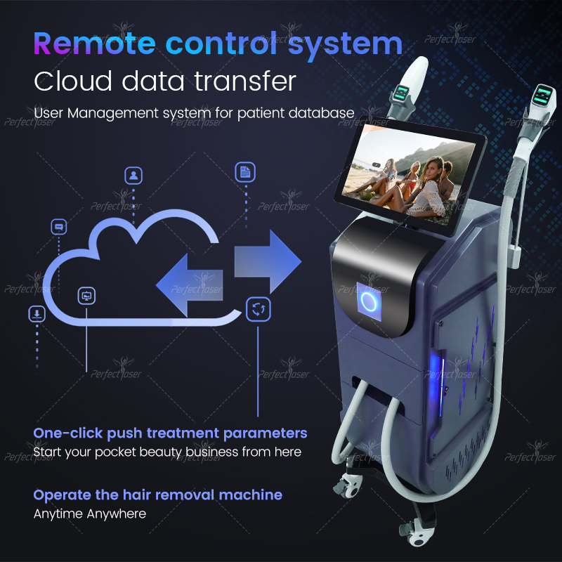 Multifunction Diode Laser Beauty Equipment Permanent Hair Removal Machine IPL Elight skin rejuvenation treatment
