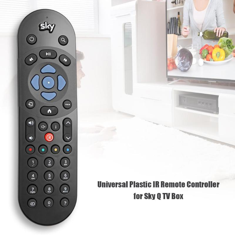 Universal Plastic IR Remote Controller for Sky Q TV Box Coontroller Black sky TV box /TV high quility IR Remote Control for home