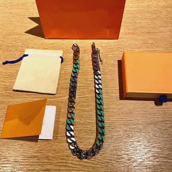 cuba chains Designers Necklace Fashion charm macarone colors Unisex Necklaces Bracelet for Men Women Jewelry
cuba chains Designers Necklace Fashion charm macarone colors Unisex Necklaces Bracelet for Men Women Jewelry