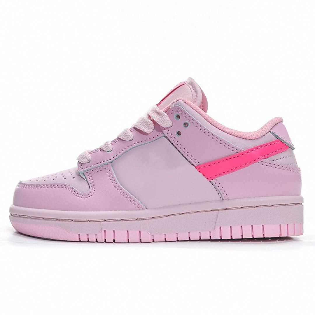 Kids Shoes Low Triple Pink Panda Orange Running Grey White Black Team Green Grade School Boys Girls Youth Children Sports Trainers