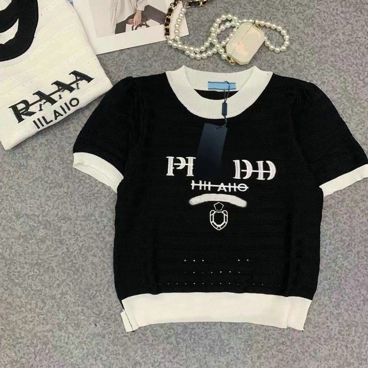 Women t shirt designer shirts tops woman clothes womens White knit tees cotton fashion Women's Clothing woman short sleeved tshirts
Women t shirt designer shirts tops woman clothes womens White knit tees cotton fashion Women's Clothing woman short sleeved tshirts