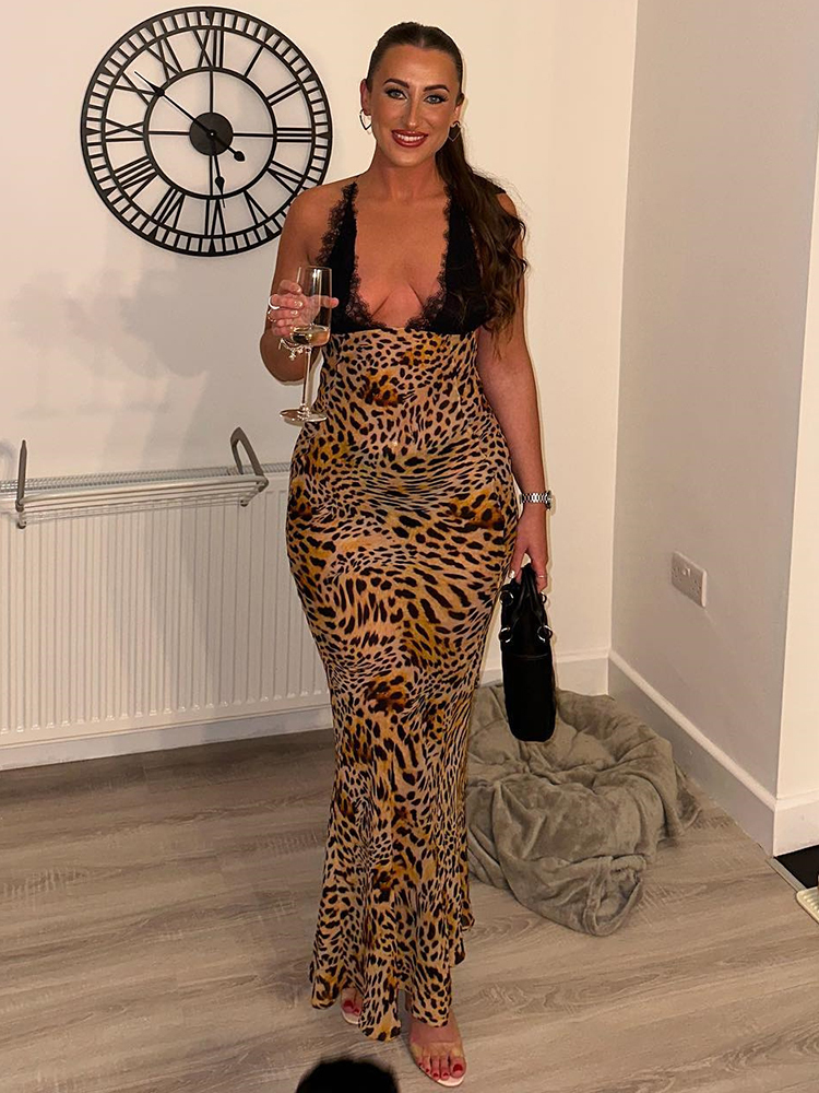 Casual Dresses JULISSA MO Elegant Tie Dye Floral Chiffon Dress Summer Sexy Women Backless Lace Bodycon Long 2023 Beach Party Vestidos 230321