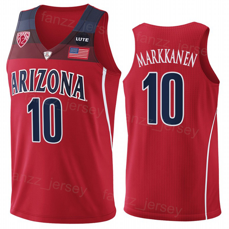 Arizona Wildcats College 13 Deandre Ayton Jersey Basketball 11 Aaron Gordon 4 TJ McConnell 24 Andre Iguodala 10 Lauri Markkanen 32 Sean Elliot Univers