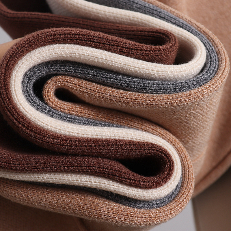 Women's Capris GIGOGOU Knitted Thick Warm Vertival Striped Women Harem Autumn WinterSolid Peg Leg Fly Pants Workwear Carrot Trouser 230321 Z26031