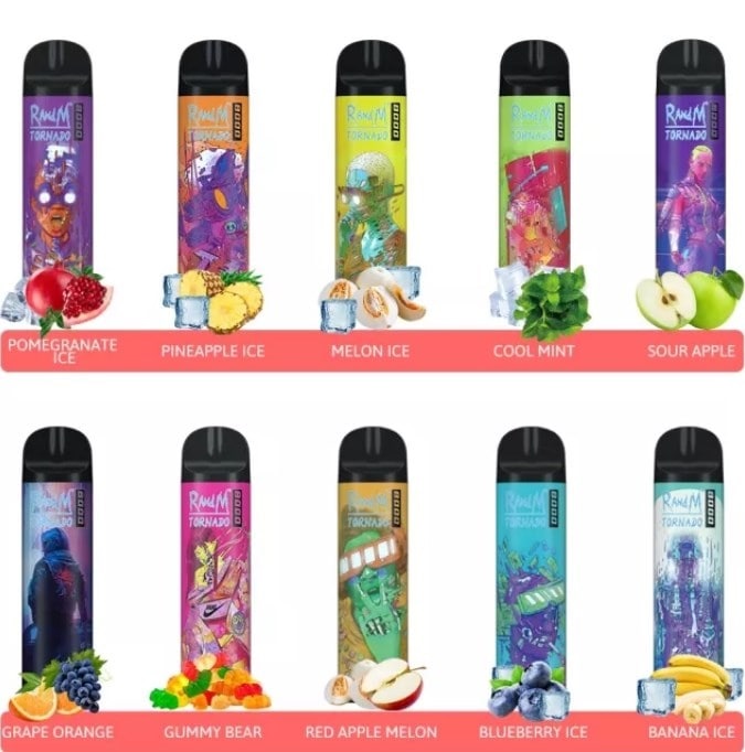 Original RandM Tornado 8000 Puffs Disposable Vape Kit Airflow Control 16ml Large Capacity E Cigarette Device
Original RandM Tornado 8000 Puffs Disposable Vape Kit Airflow Control 16ml Large Capacity E Cigarette Device