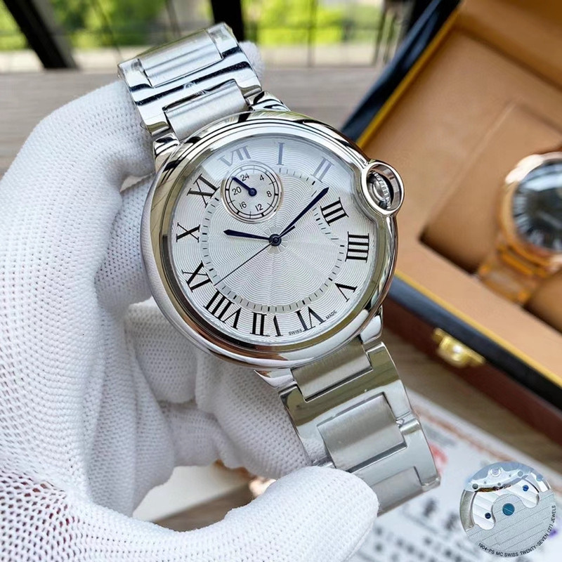 Four needles mens automatic mechanical watches full stainless steel And leather strap wristwatches Top luxury Brand watch balloon montre de luxe CART
Four needles mens automatic mechanical watches full stainless steel And leather strap wristwatches Top luxury Brand watch balloon montre de luxe CART