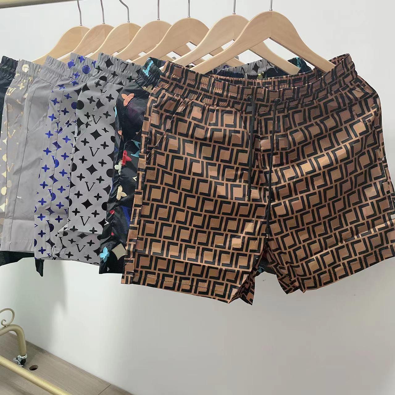 designers men's swim shorts summer quick drying swimwear men swimsuit swimming trunks sexy beach shorts surf board man clothing pants