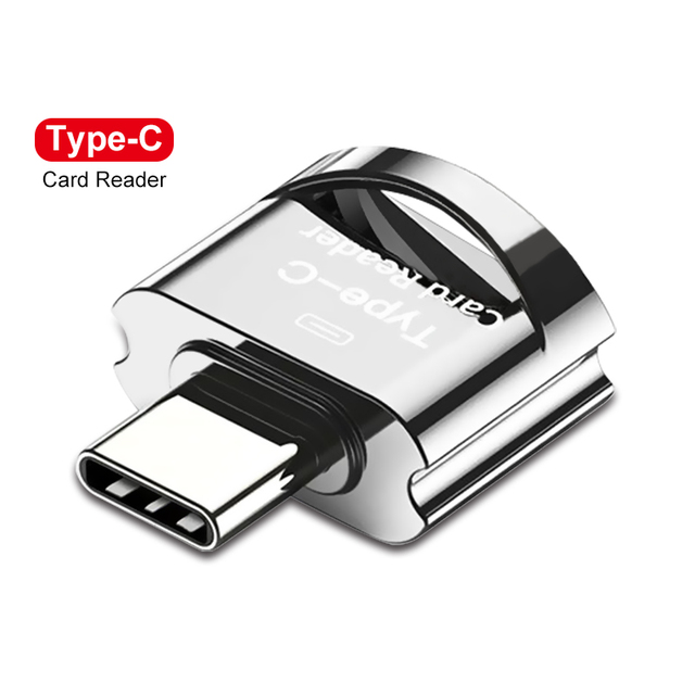USB 3.0 High Speed OTG Type-C Card Reader USB-C TF Micro SD Adapter TF Micro-SD Otg Phone Adapters Micro Sd Card Reader