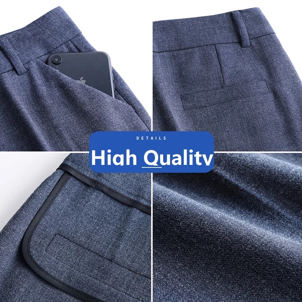 Women's Pants Capris High Waist Women's Pants Black Work Wear Office Straight Pants Female Gray Casual Pants Trousers High Quality 230321