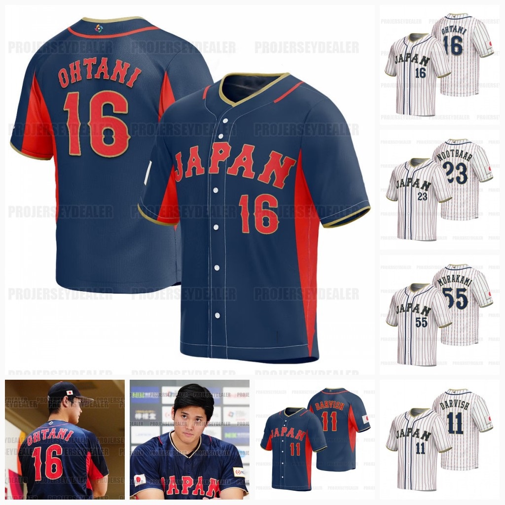 16 Shohei Ohtani 2023 WBC Team Japan Jersey World Baseball Classic Yu Darvish Lars Nootbaar Munetaka Murakami Seiya Suzuki Roki Sasaki oshinobu Yamamoto Yoshida, Purple
16 Shohei Ohtani 2023 WBC Team Japan Jersey World Baseball Classic Yu Darvish Lars Nootbaar Munetaka Murakami Seiya Suzuki Roki Sasaki oshinobu Yamamoto Yoshida, Purple