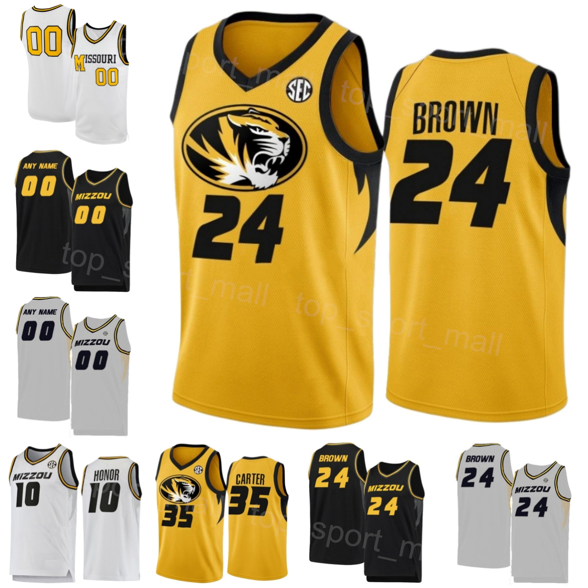 College Missouri Tigers Jersey Basketball 24 Brown 5 DMoi Hodge 4 DeAndre Gholston 11 Isiaih Mosley 35 Noah Carter 10 Nick Honor 55 Sean East II University NCAA, Yellow
College Missouri Tigers Jersey Basketball 24 Brown 5 DMoi Hodge 4 DeAndre Gholston 11 Isiaih Mosley 35 Noah Carter 10 Nick Honor 55 Sean East II University NCAA, Yellow