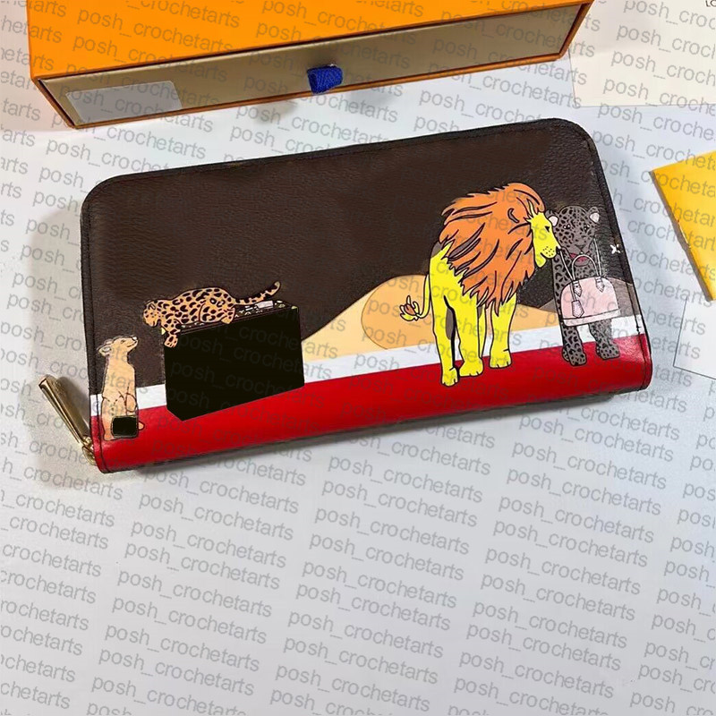 Silk Print Wallets For Women's Small Leather Goods Limited Edition Zippy Wallet sold with box, Lion passport cover
Silk Print Wallets For Women's Small Leather Goods Limited Edition Zippy Wallet sold with box, Lion passport cover