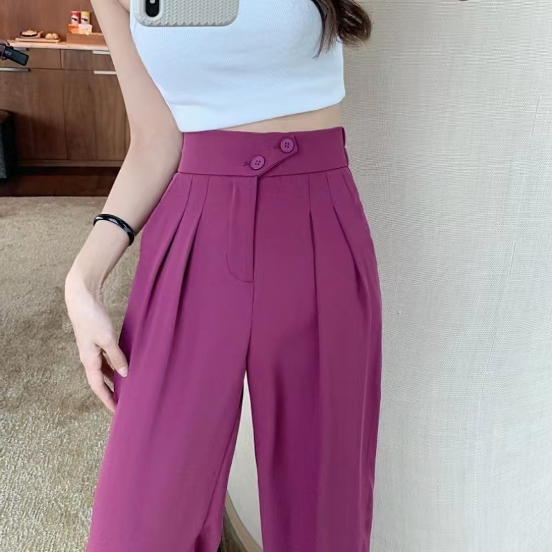 Women's Pants Capris Wide Leg Pants Women Casual Simple Basic Trousers Pantalones De Mujer Korean Ins Trendy Streetwear Harajuku Long Pants 23032