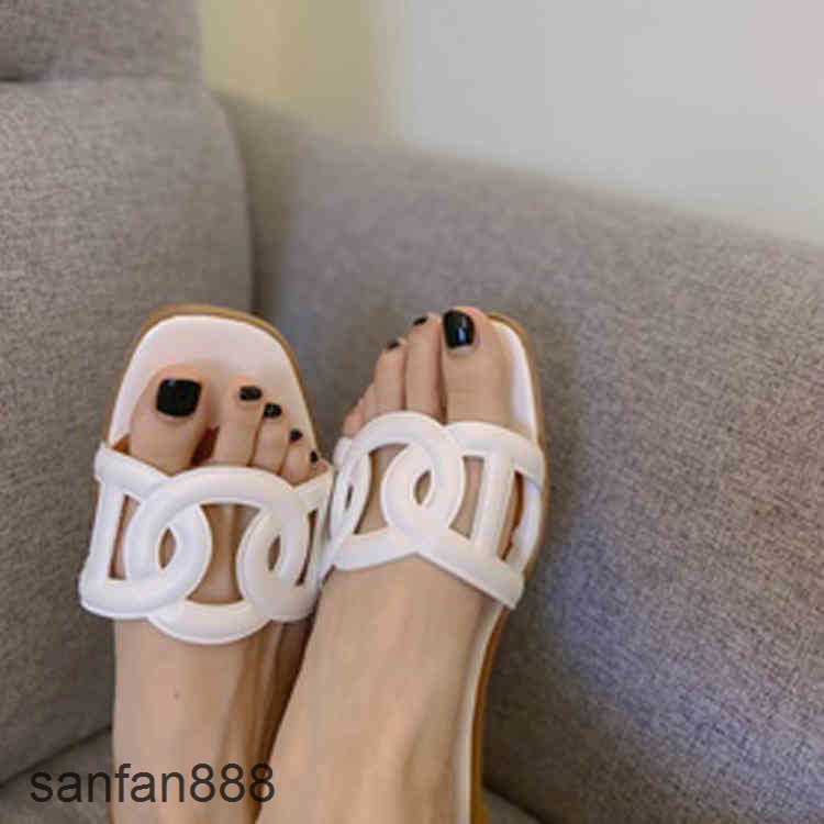 Original Designer Hemres Slippers H Spring and Summer New Pig Nose Bottomed Sandals Women's Net Red Flat Heels h Flip Flops Beach With logo OY2D, Black
Original Designer Hemres Slippers H Spring and Summer New Pig Nose Bottomed Sandals Women's Net Red Flat Heels h Flip Flops Beach With logo OY2D, Black