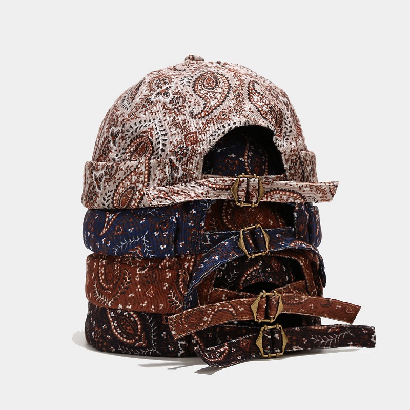 Bandanna Pattern Brimless Skull Cap Soft Touching Beanie Hat Rolled Cuff Men And Women Fashion Docker Cap HCS233, Multicolor-4pieces
Bandanna Pattern Brimless Skull Cap Soft Touching Beanie Hat Rolled Cuff Men And Women Fashion Docker Cap HCS233, Multicolor-4pieces