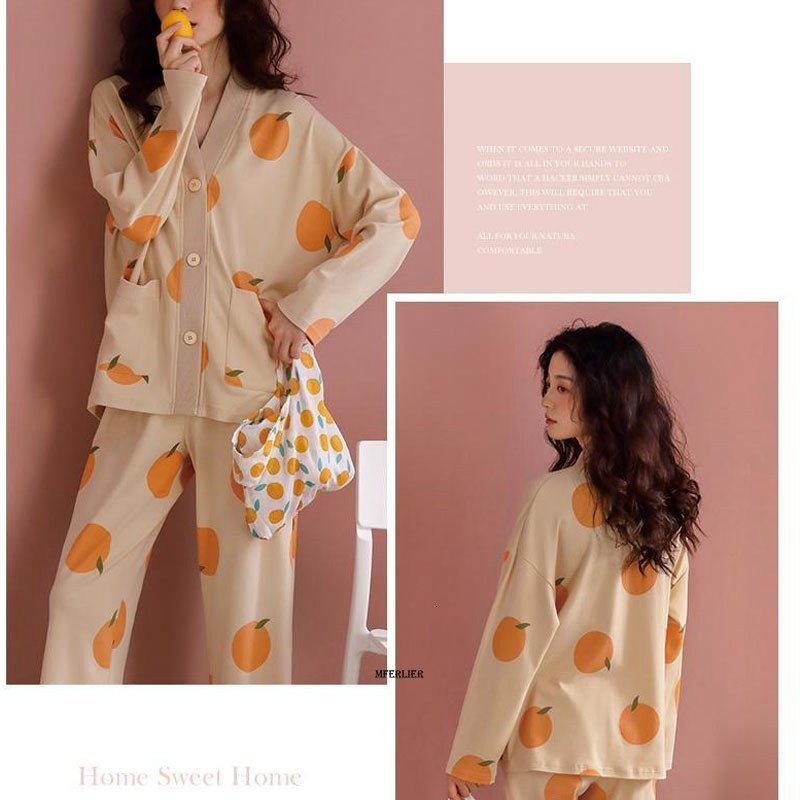 Women's Sleepwear Size 6XL 150KG Women Sleepwear Coat V Neck Long Sleeve Tops and Pants Pajamas Sets For Women Big Size Home Wear 230321