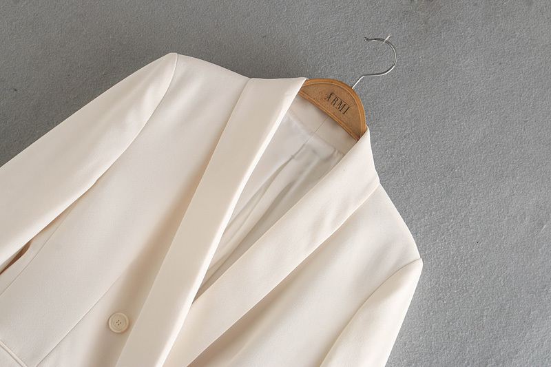 Women's Suits Blazers Fashion Office Wear Double Breasted Blazer Coat Vintage Long Sleeve Pockets Female Outerwear Chic Tops 230321