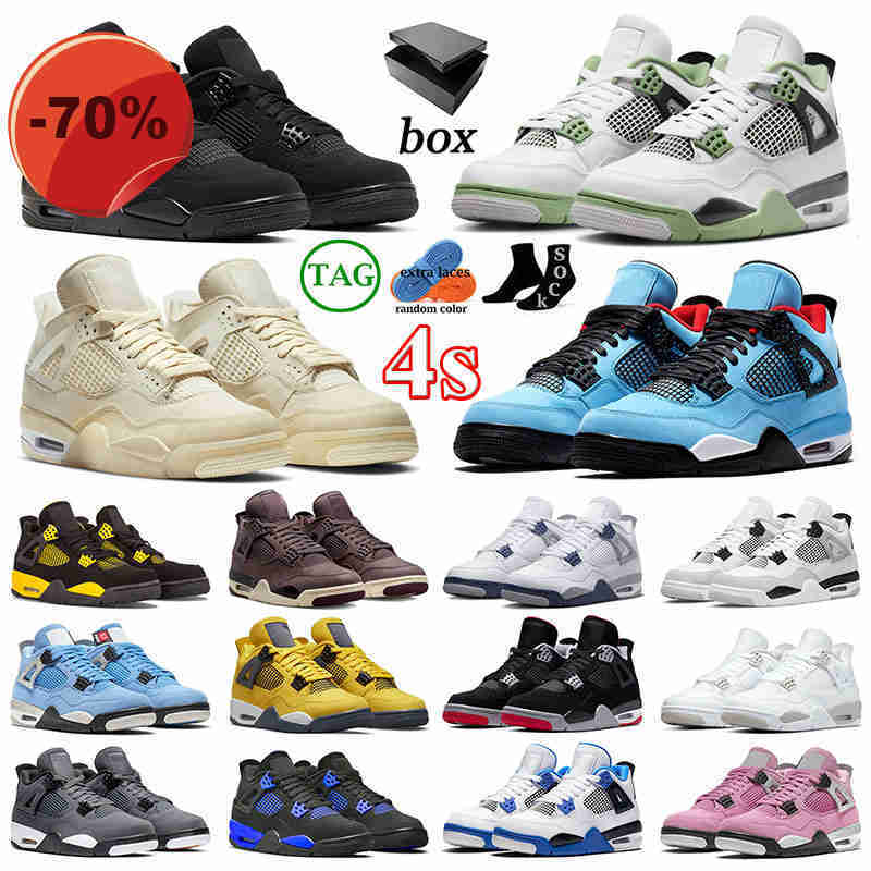 Jordens 4 jordas 4s Basketball Shoes J4 Red Thunder Men Women Trainers Oreo New Black Cat Violet Ore Military Black Canvas Sail Manila 1th., 36-47 peach
Jordens 4 jordas 4s Basketball Shoes J4 Red Thunder Men Women Trainers Oreo New Black Cat Violet Ore Military Black Canvas Sail Manila 1th., 36-47 peach