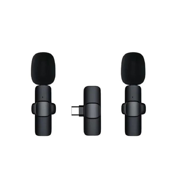 2023 Wireless Lavalier Microphone Portable Audio Video Recording Mini Mic for iPhone Android Live Broadcast Gaming Phone Mic
2023 Wireless Lavalier Microphone Portable Audio Video Recording Mini Mic for iPhone Android Live Broadcast Gaming Phone Mic