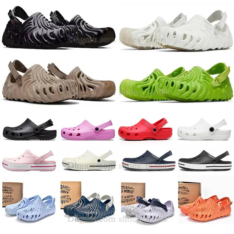 

2023 Salehe bembury sza croc sandal pollex clog buckle slippers balencigas croos charm slides designer mens Shoes triple black white blue pink light mcqueens sandle, C21