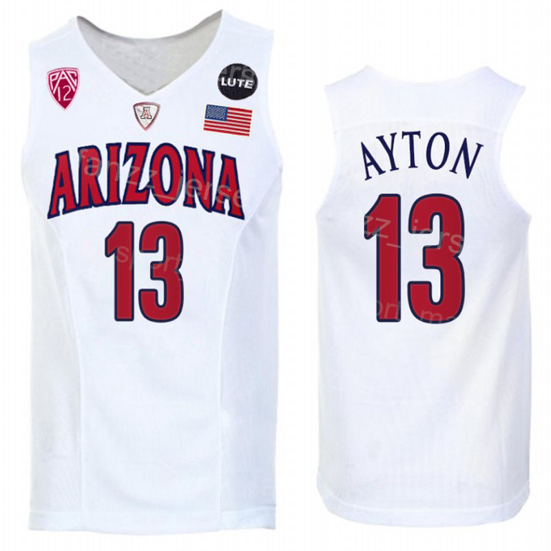 Arizona Wildcats College 13 Deandre Ayton Jersey Basketball 11 Aaron Gordon 4 TJ McConnell 24 Andre Iguodala 10 Lauri Markkanen 32 Sean Elliot Univers