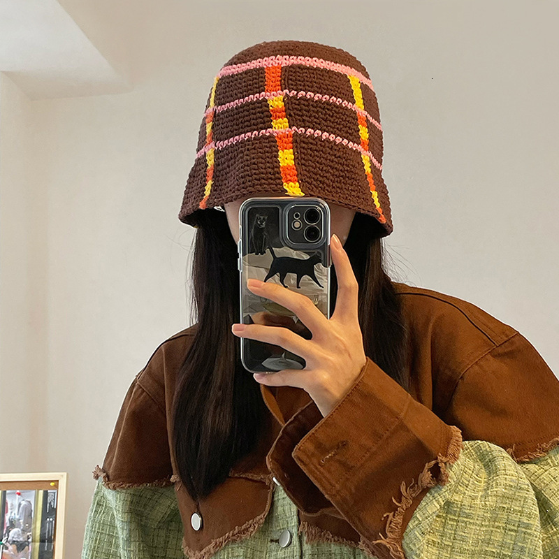 Wide Brim Hats Bucket GANNI Handmade Crochet Colorful Shade Fisherman Can Be Flanged Women s Fashion Beautiful Basin Windproof 230211, Yellow
Wide Brim Hats Bucket GANNI Handmade Crochet Colorful Shade Fisherman Can Be Flanged Women s Fashion Beautiful Basin Windproof 230211, Yellow