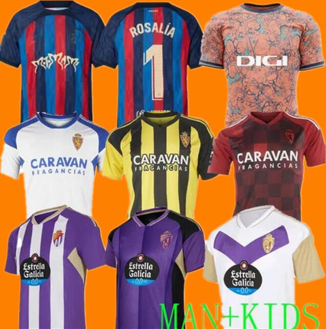 22 23 Real Zaragoza barcelonas Valladolid Soccer jerseys rosalia clasico 2023 KAGAWA Football shirts KIDS away camiseta de futbol CAdiz Carnaval Sergi SPECIAL
22 23 Real Zaragoza barcelonas Valladolid Soccer jerseys rosalia clasico 2023 KAGAWA Football shirts KIDS away camiseta de futbol CAdiz Carnaval Sergi SPECIAL