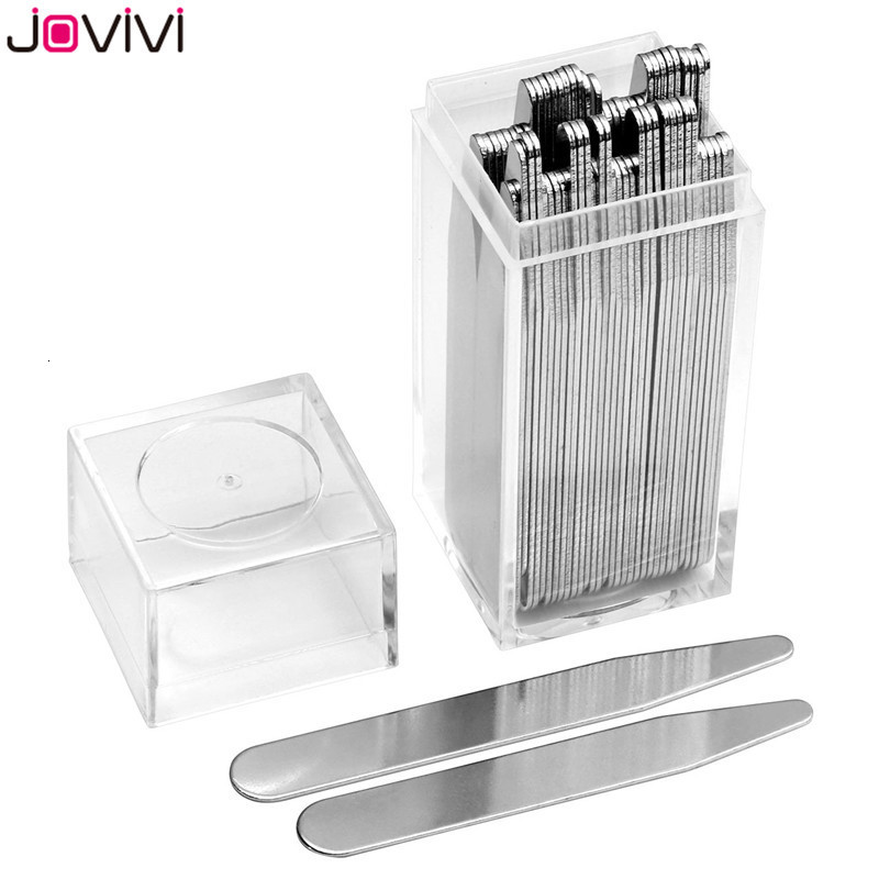 Cuff Links Jovivi Mens Metal Collar Stays Bones Stiffeners 22"25"275 "3" inch Stay for Men's Business Shirt 36 pcs40 pcs 2303