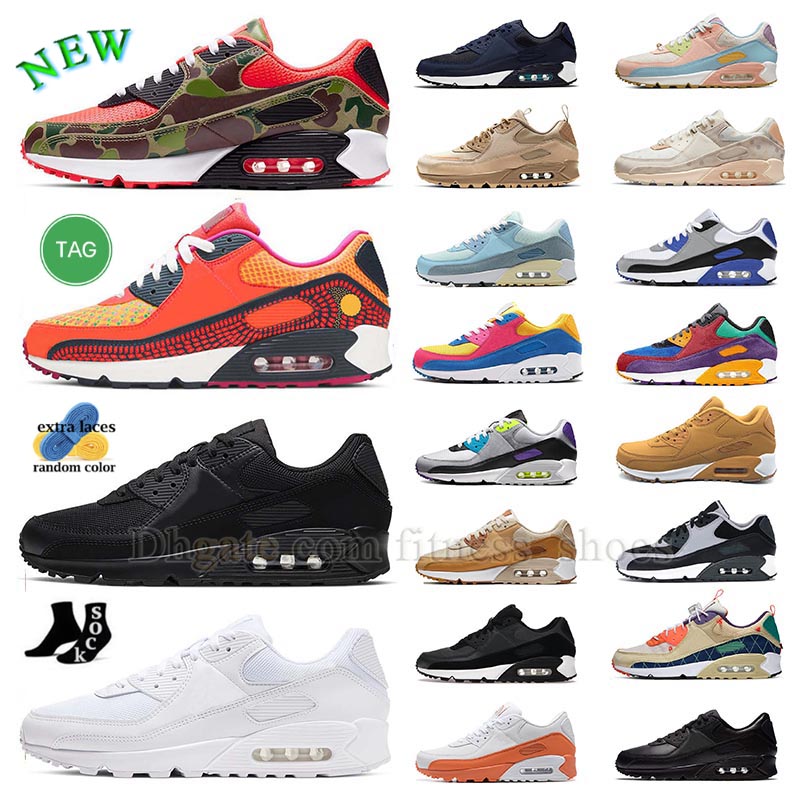 original Running Shoes 90 90s Triple Black White Leather Mesh Camo Dia de los Muertos Trail Team Gold Supernova Yellow Sports Sneakers Trainers Mens Women Big Size, A3 triple white mash 36-46
original Running Shoes 90 90s Triple Black White Leather Mesh Camo Dia de los Muertos Trail Team Gold Supernova Yellow Sports Sneakers Trainers Mens Women Big Size, A3 triple white mash 36-46