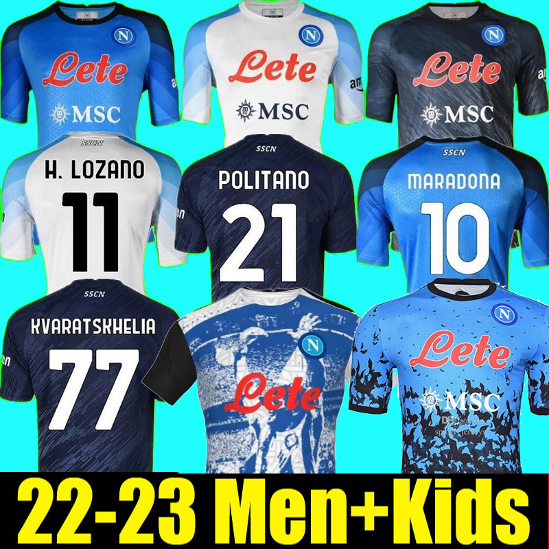 Maradona 22 23 Napoli soccer jerseys Naples football shirt 2022 2023 ZIELINSKI KOULIBALY camiseta de futbol KVARATSKHELIA OSIMHEN LOZANO maillot foot, 4th+ucl
Maradona 22 23 Napoli soccer jerseys Naples football shirt 2022 2023 ZIELINSKI KOULIBALY camiseta de futbol KVARATSKHELIA OSIMHEN LOZANO maillot foot, 4th+ucl