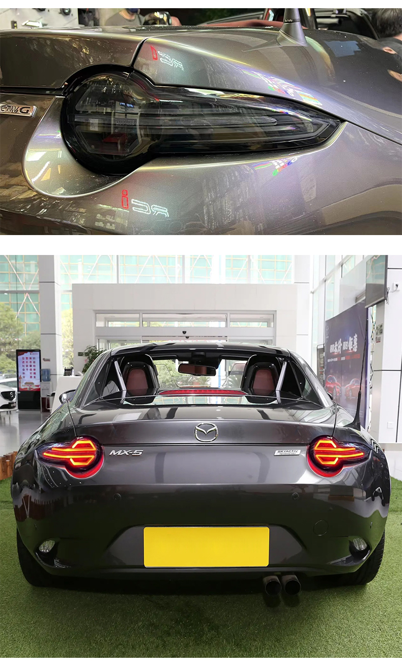 Car Styling Taillights For Mazda MX-5 20 15-20 20 LED Tail Lamp DRL Signal Brake Reverse Auto Accessories