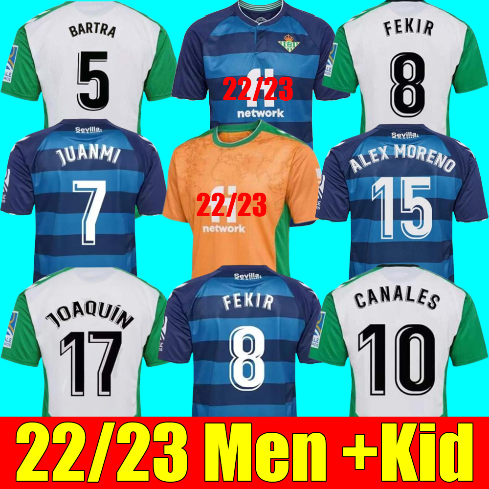22 23 Real Betis home away Soccer Jerseys JUANMI B.IGLESIAS 2022 2023 JOAQUIN CANALES FEKIR ALEX MORENO WILLIAN J. Mens kids kit Football Shirt Fourth 4TH, Home adult
22 23 Real Betis home away Soccer Jerseys JUANMI B.IGLESIAS 2022 2023 JOAQUIN CANALES FEKIR ALEX MORENO WILLIAN J. Mens kids kit Football Shirt Fourth 4TH, Home adult