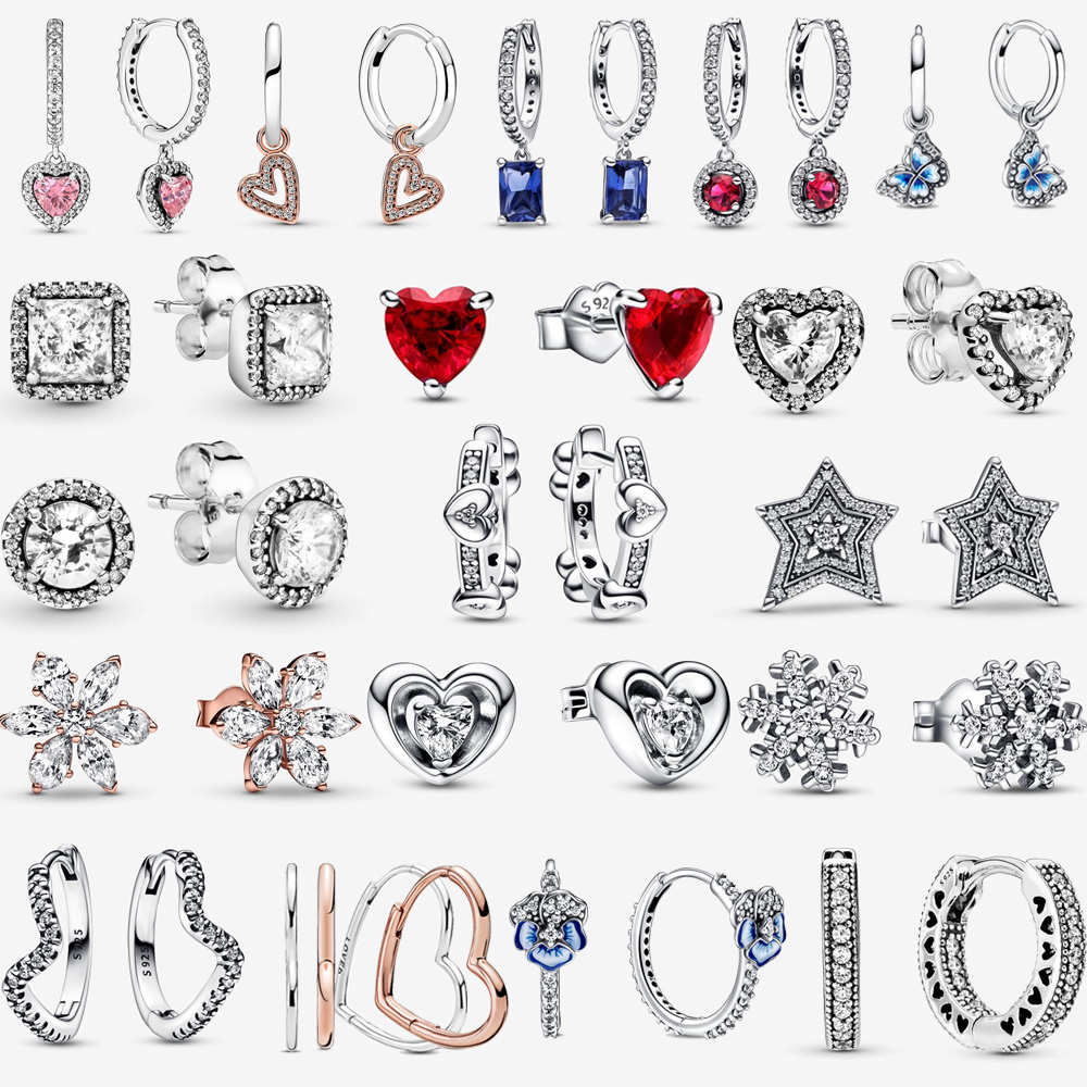 2023 New Popular 925 Sterling Silver Love Star Butterfly Earrings Suitable for Primitive Pandora Female DIY Jewelry Fashion Accessories
2023 New Popular 925 Sterling Silver Love Star Butterfly Earrings Suitable for Primitive Pandora Female DIY Jewelry Fashion Accessories