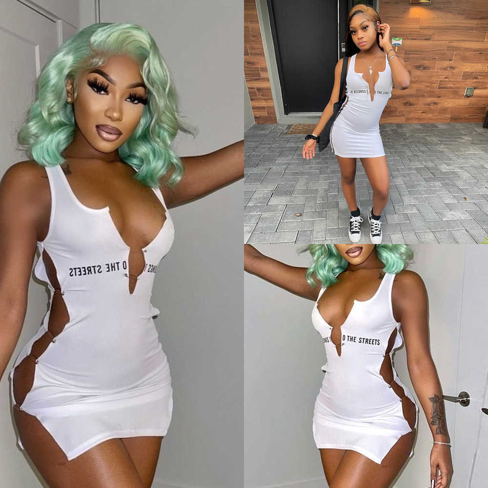 Designer Club Dresses 2023 Fashion Bodycon Letter Outfits Halter Sleeveless Sexy Dress Mini Notched Neck With Clip Dresses Women Casual, 22ds0530 white
Designer Club Dresses 2023 Fashion Bodycon Letter Outfits Halter Sleeveless Sexy Dress Mini Notched Neck With Clip Dresses Women Casual, 22ds0530 white